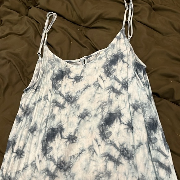 VS Pink blue tie dye sun dress - Picture 2 of 5